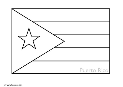 Coloriage Puerto Rico