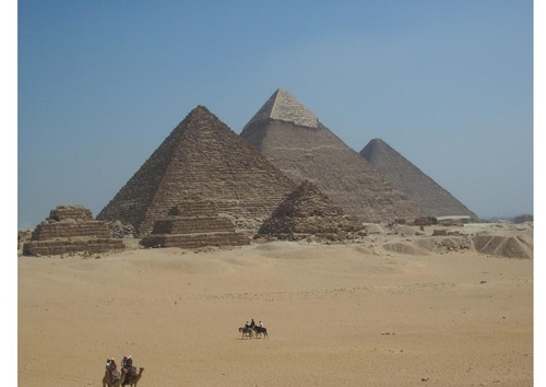 Photo pyramides de Gizeh