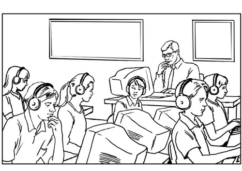 salle d'ordinateur