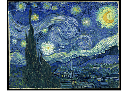 Image Nuit étoilée - Vincent Van Gogh