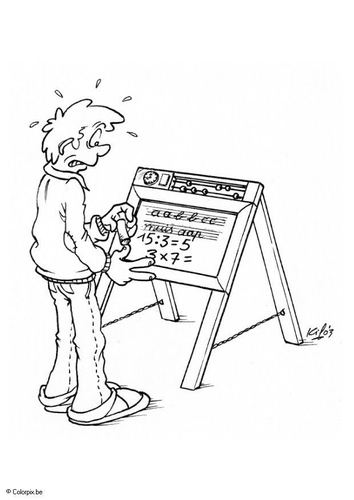 tableau avec chiffres et texte