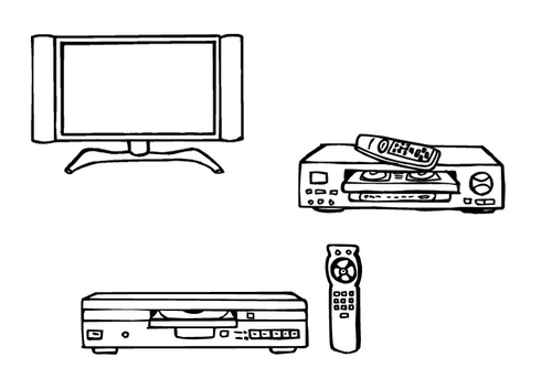 television, jeux video