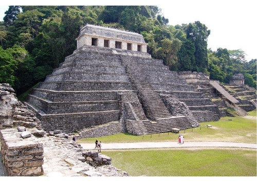 Photo Temple maya à Palenque