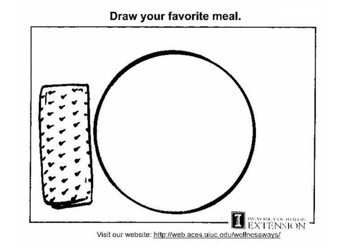 travail sur la bonne alimentation
