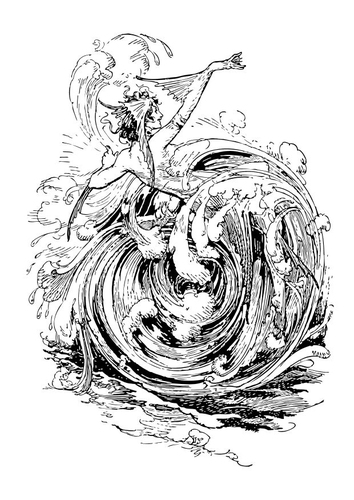Coloriage un tourbillon