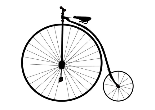 un vélo ancien