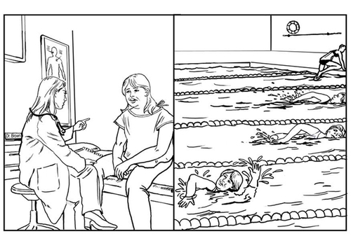 Coloriage vie équilibrée