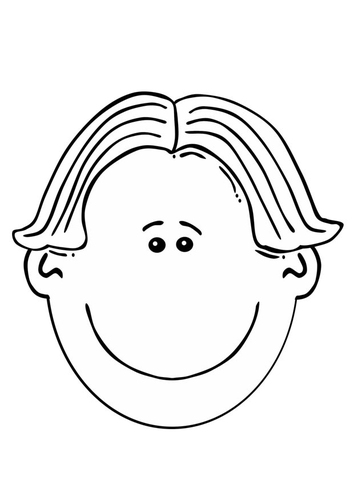 visage de garçon