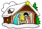 Image crèche de noël