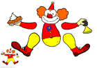 Bricolages marionnette de clown