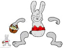 Bricolages marionnette de lapin