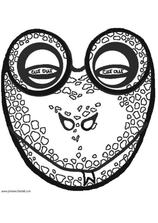 masque de grenouille