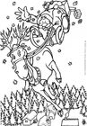 Coloriage père noël