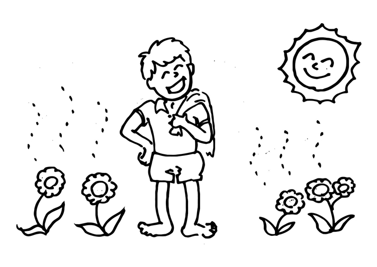 Coloriage 013b.chaud-Ã©tÃ©