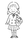 coloriage à l'école