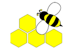Image abeille - derrière
