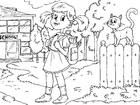 coloriage aller à l'école