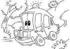 Coloriages ambulance