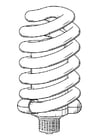 Coloriage ampoule Ã©conomique