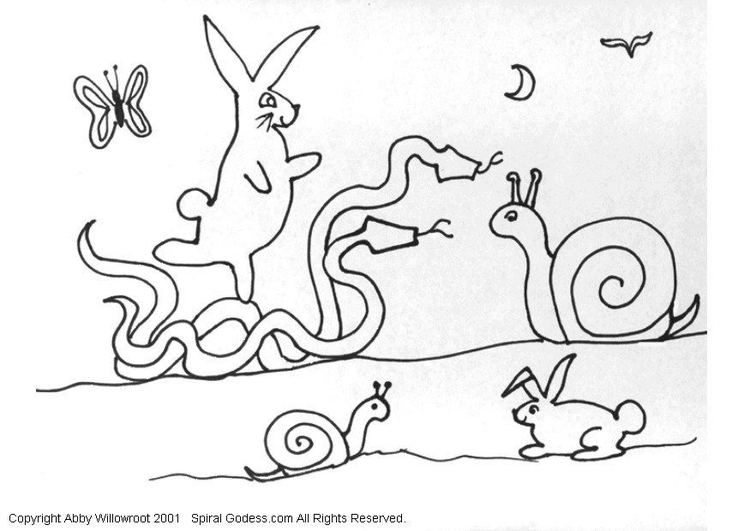 Coloriage animaux fantastiques