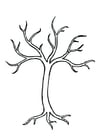 Coloriage arbre