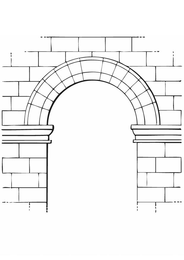 Coloriage arcade - Coloriages Gratuits à Imprimer - Dessin 12955