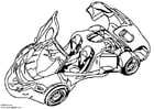 Coloriage Arex Showcar