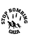 Coloriages arrêter de bombarder Gaza