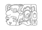 Coloriages art maya