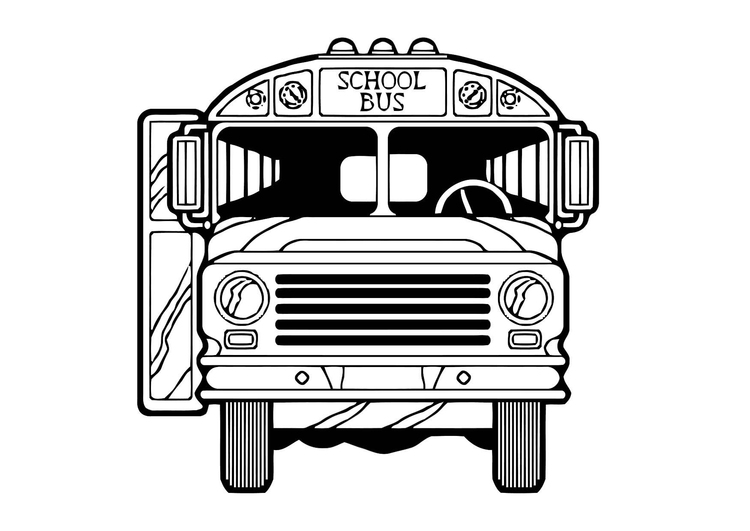 Coloriage autobus