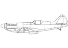 Coloriage Avion - D551