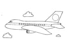 Coloriage avion