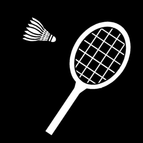 Coloriage badminton