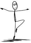 Coloriage ballet