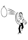 coloriage ballon d'eau