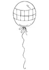 Coloriage ballon