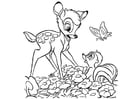 Coloriages Bambi