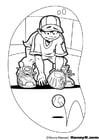 Coloriages baseball