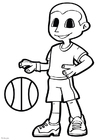 Coloriages basket