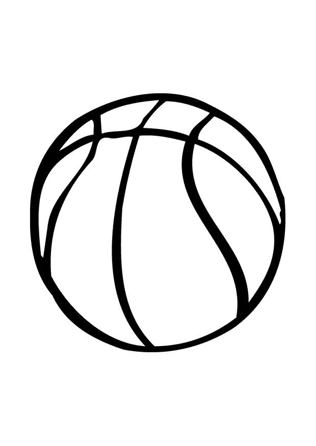 Coloriage basket-ball