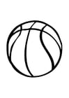 Coloriage basket-ball