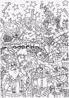 Coloriage Bienvenue Sinterklaas