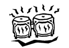 Coloriages bongos
