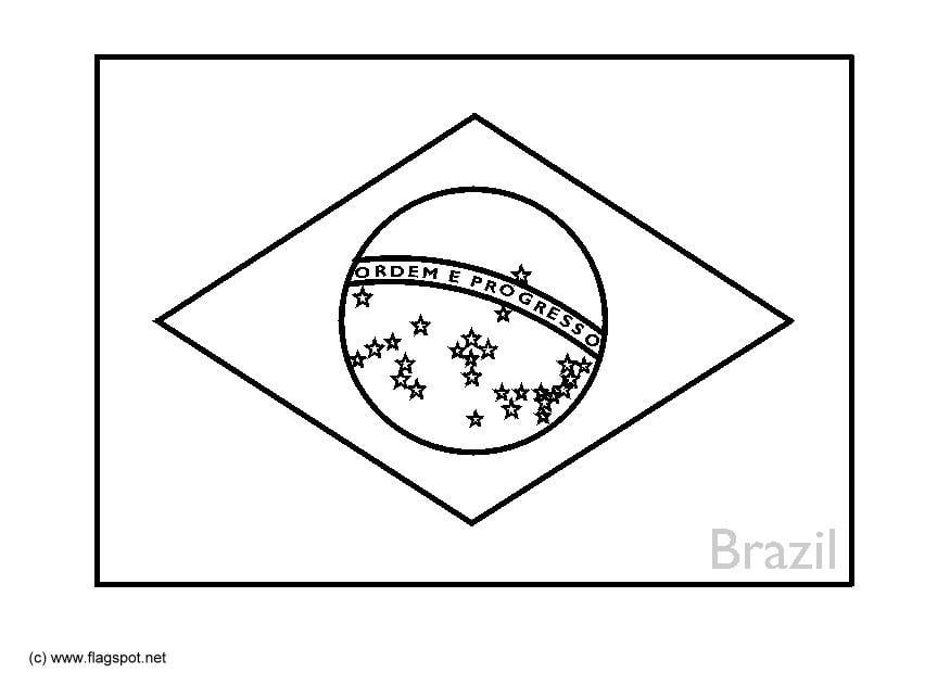 Coloriage Brasil