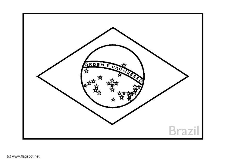 Coloriage Brasil