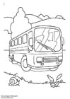 Coloriage bus