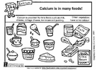 calcium dans notre alimentation