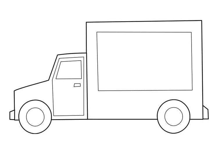 Coloriage camion
