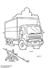 Coloriage camion