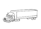 Coloriage camion